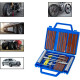 Набір для ремонту проколів шин NINABEI Tire Repair Kit: 20 ремонтних смужок. (Синій)