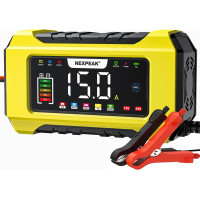 Інтелектуальний зарядний пристрій NEXPEAK 8A: Для 12V/24V акумуляторів та LiFePO4