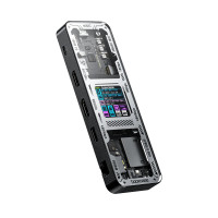 Док-станція Dockcase Smart 10-in-1 USB-C Hub: Dual HDMI, 4K144Hz, Explorer Edition. (Глянцево-сріблястий)