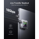 Корпус для SSD Dockcase Pocket Smart 2230 M.2 NVMe: Розумний Кейс з Екраном. (Сріблястий)