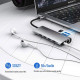Док-Станція GIISSMO 11-в-1 USB-C Hub: 4K HDMI, VGA, 100W PD. (Чорний)