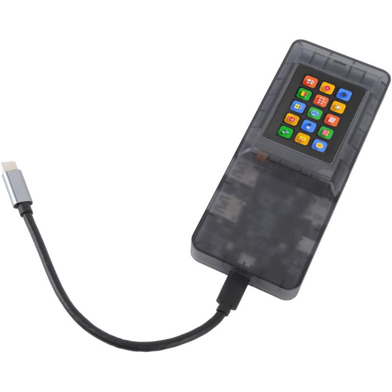 Док-Станція MiraBox USB-C 8-в-1: 4K HDMI, 100W PD, Ethernet та USB 3.0. (Чорний)