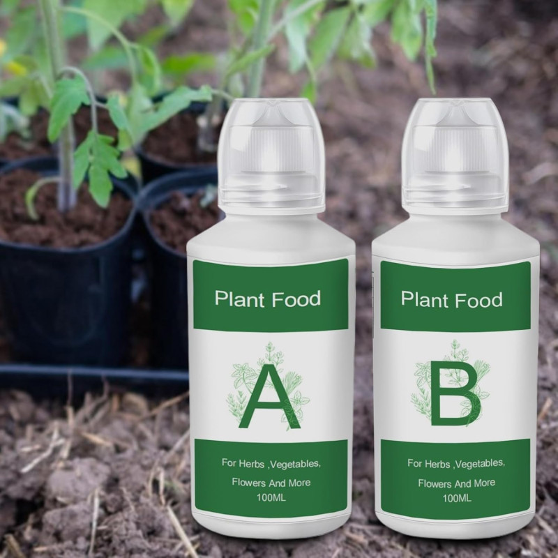 Двокомпонентне поживне добриво для гідропоніки (Розчин A та B)