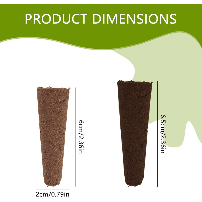 Змінні гідропонні губки для вирощування (25 шт.): Субстрат для кореневої системи ( Круглі )