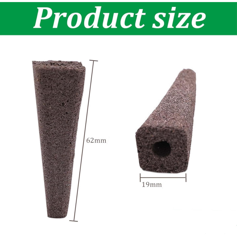 Змінні гідропонні губки для вирощування (25 шт.): Субстрат для кореневої системи ( Квадратні )