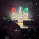 Неонова вивіска «Веселого Різдва: Гноми» — святковий LED декор (Merry Christmas Gnomes)