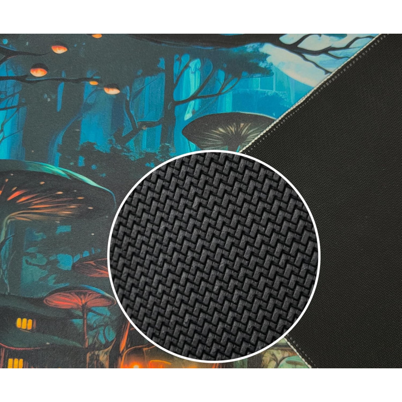 Килимок великий XXL (90x40 см): Чарівний ліс, Ultra HD 8K принт