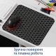 Килимок для миші Zindoo (320x285 мм): Чорний геометричний японський дизайн