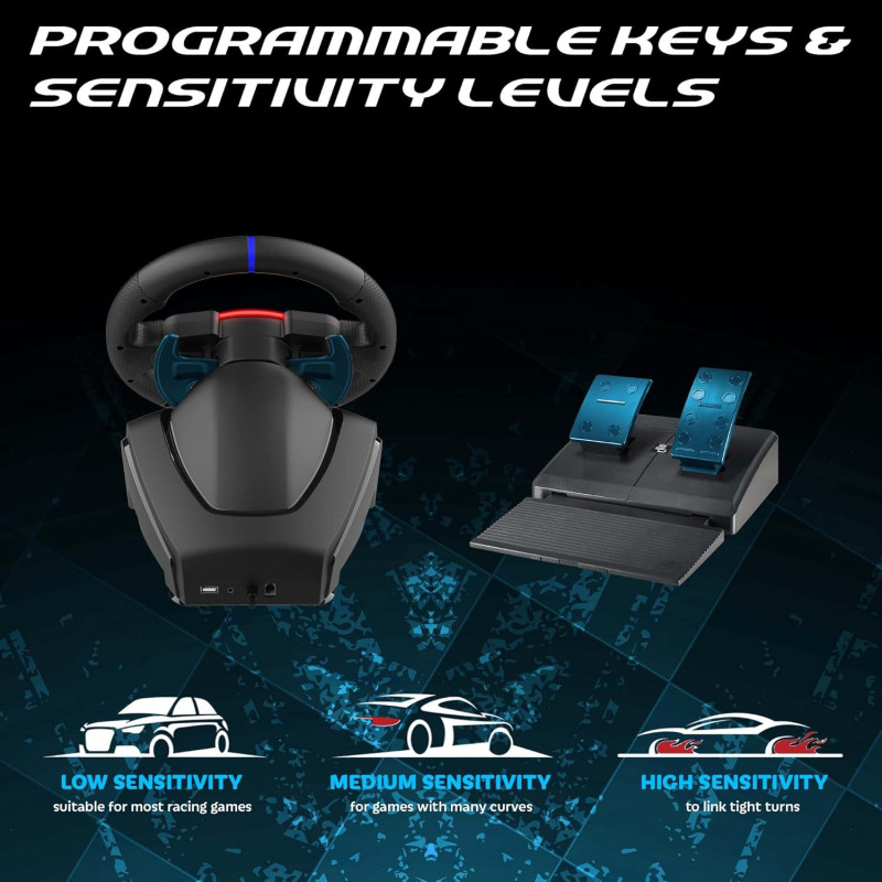Ігрове кермо Superdrive 270 GT з джойстиками для PS5 та ПК