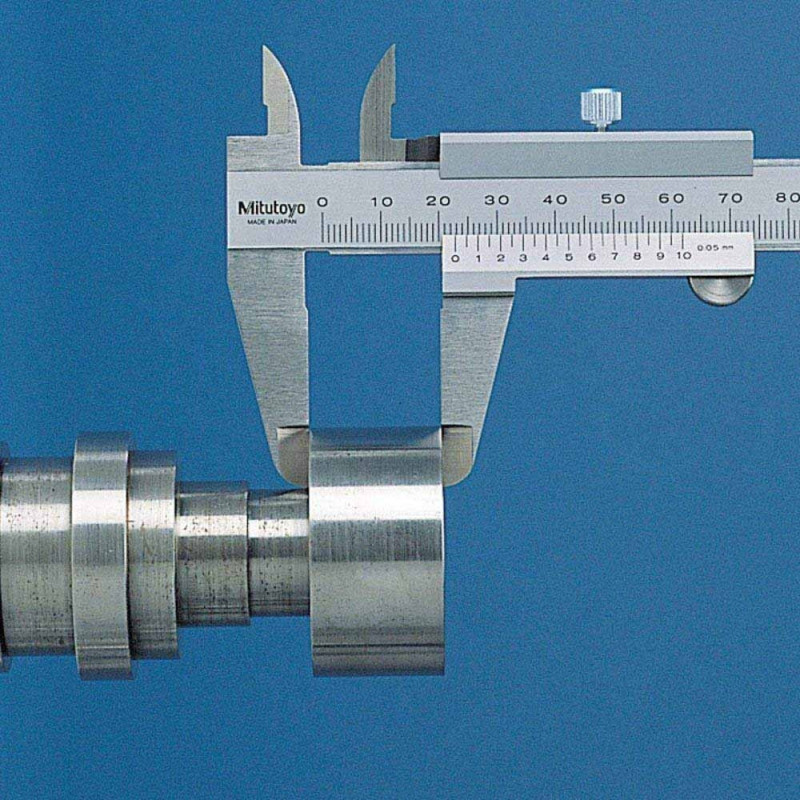 Оригінальний Штангенциркуль Mitutoyo 530-101 / 530-104 (Ноніусний, 0-150 мм) (Сріблястий)