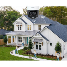 Бездротова вулична Wi-Fi камера Imou 5MP: Сонячна панель, акумулятор 5000 мАг та PIR-датчик