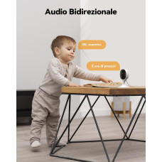 Внутрішня Wi-Fi камера Imou Cue 2C 3MP (2K): Відеоняня з AI-детекцією та двостороннім аудіо