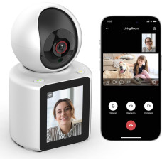 Внутрішня Wi-Fi камера SHIWOJIA 360°: Ваш спокій та безпека для літніх людей та дітей