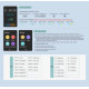 Професійна механічна клавіатура Langtu LT75 (75%): Hot-Swap, Tri-Mode, RGB (Фіолетова)