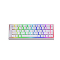Механічна Дротова Клавіатура Langtu MC68: Magnetic Switch, 68 Клавіш, RGB, Type-C (Білий)