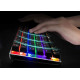 Компактна механічна Bluetooth клавіатура Ajazz AK33 (82 клавіші): RGB (Чорна)