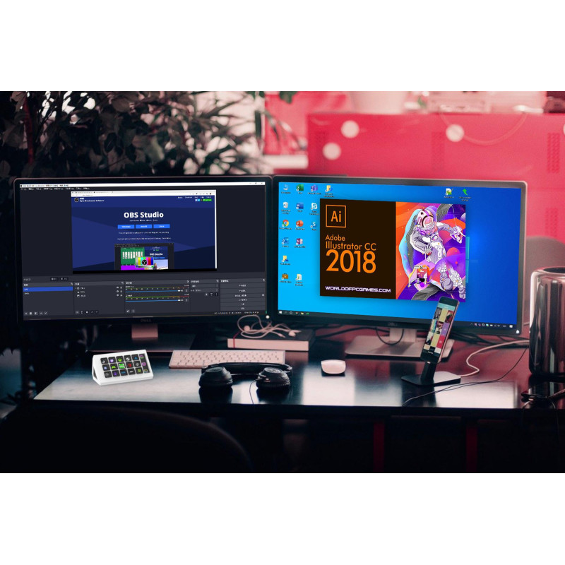 Міні-клавіатура MiraBox 293S Stream Controller Studio Deck, 15 клавіш (Білий)