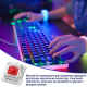 Червоні механічні перемикачі (5 шт.): Лінійні та тихі Red Switches