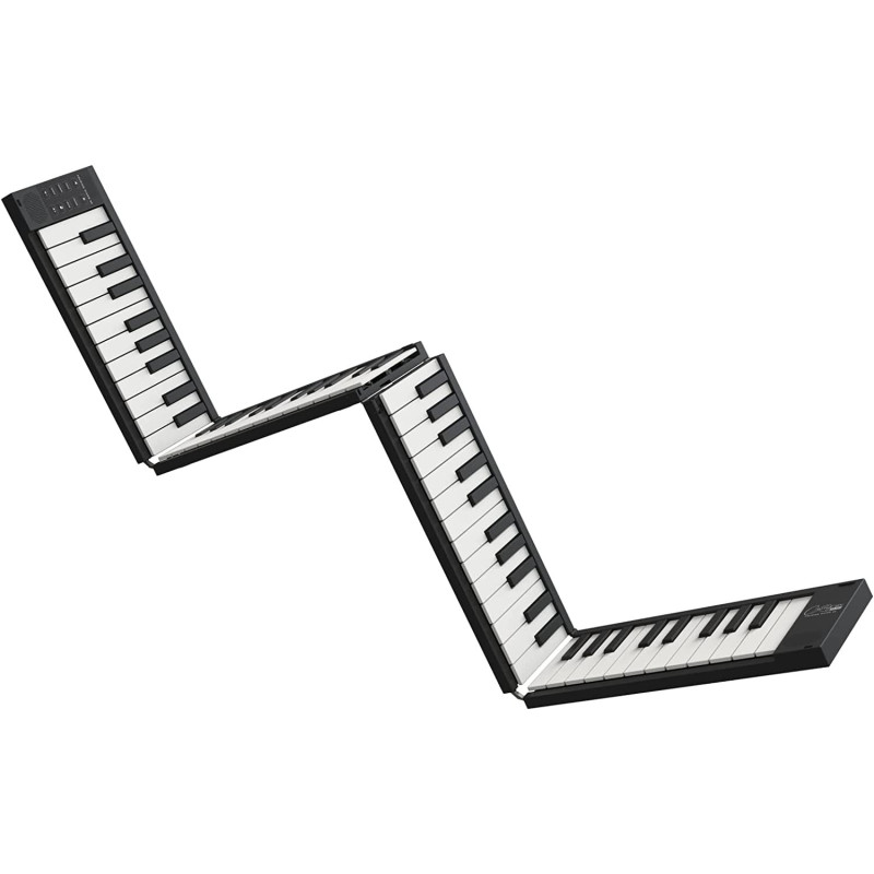 Портативне Складане Цифрове Піаніно (88 Клавіш) з MIDI та Акумулятором (Чорний)