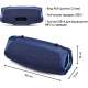 Портативна Bluetooth-колонка Medion (30W RMS, IPX7, RGB, Power Bank) (Синій)