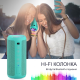 Портативна Bluetooth-колонка Ortizan X10 Black (IPX7, до 30 год, RGB, AUX, TF). Зелений