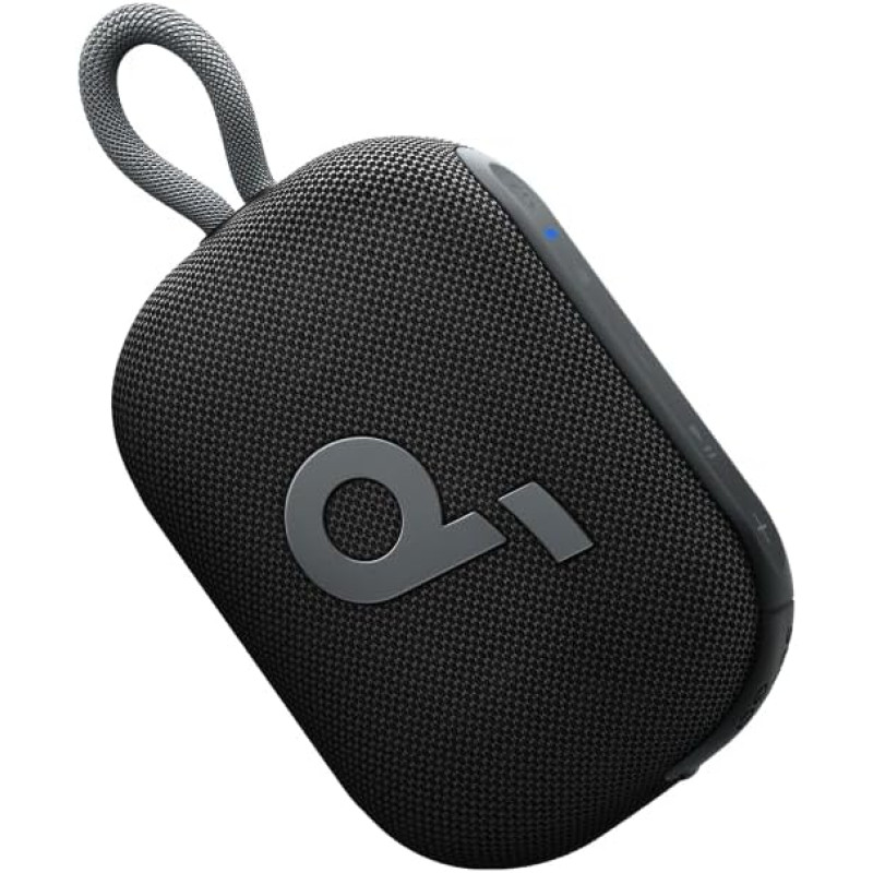 Ультрапортативна Bluetooth-колонка Soundcore Select 4 Go Black (5W, IP67, до 20 год). Чорні