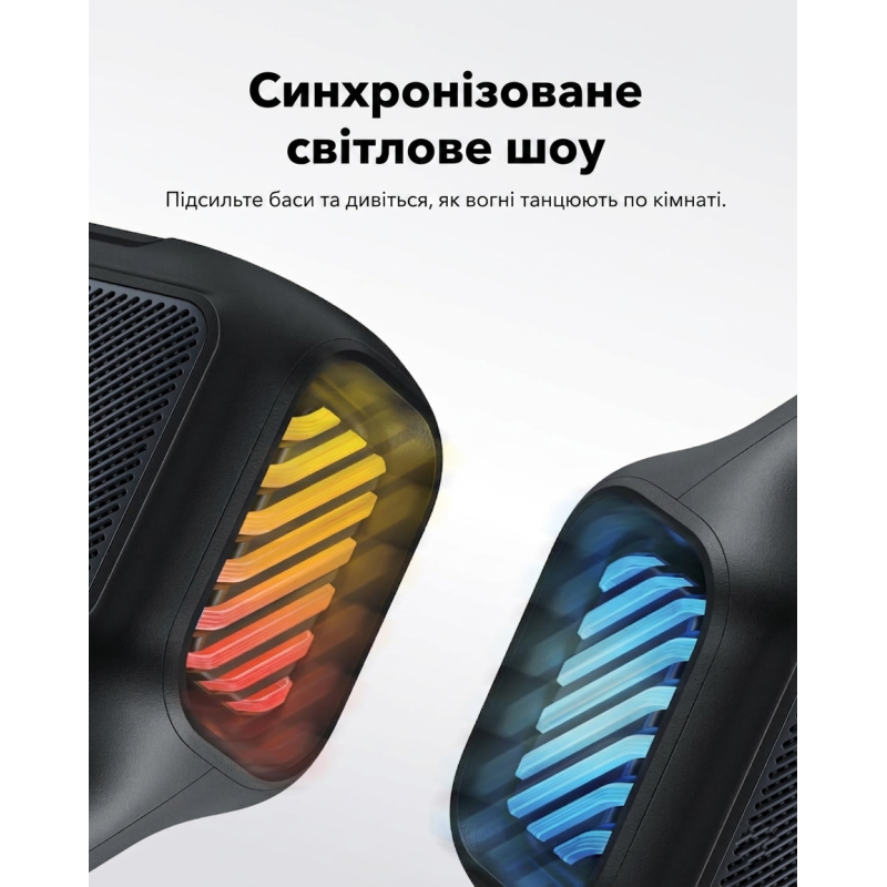 Портативна Bluetooth-колонка Soundcore Boom 2 Black (80W, IPX7, Сабвуфер). Чорна