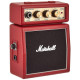 Міні Гітарний Комбопідсилювач Marshall Mini Stack MS-2R: Портативний Комбік. (Червоний)