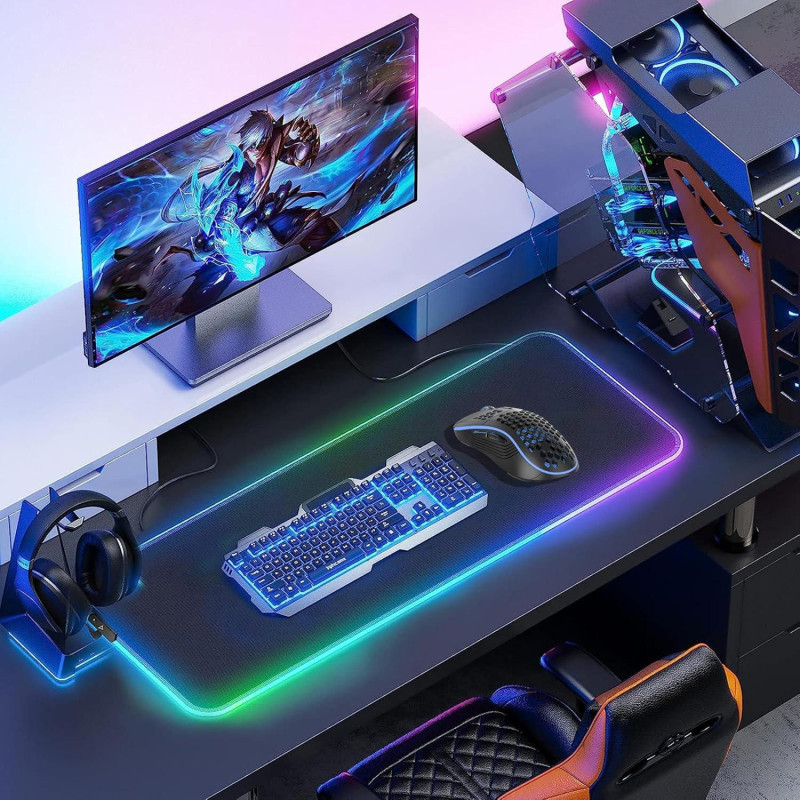 Ігрова миша AVMTON: Надлегка, Бездротова, Перезарядна, для PS4/Xbox/ПК  (Чорний)