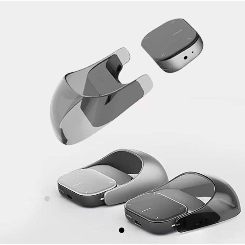 Cheerdots2: Air Mouse Bluetooth 5-в-1 з мікрофоном AI/ChatGPT, Лазерна указка, для презентацій. (Сірий)