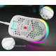 Ігрова миша DIERYA Ultra-Light 75g : Ергономічна, RGB, 12800 DPI, 6 програмованих кнопок. (Білий)