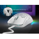 Ігрова миша DIERYA Ultra-Light 75g : Ергономічна, RGB, 12800 DPI, 6 програмованих кнопок. (Білий)