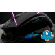 Ігрова миша KLIM Blaze X: Бездротова, 12000 DPI, Док-станція, 3 режими (Дротова/2.4G/BT). (Чорний)