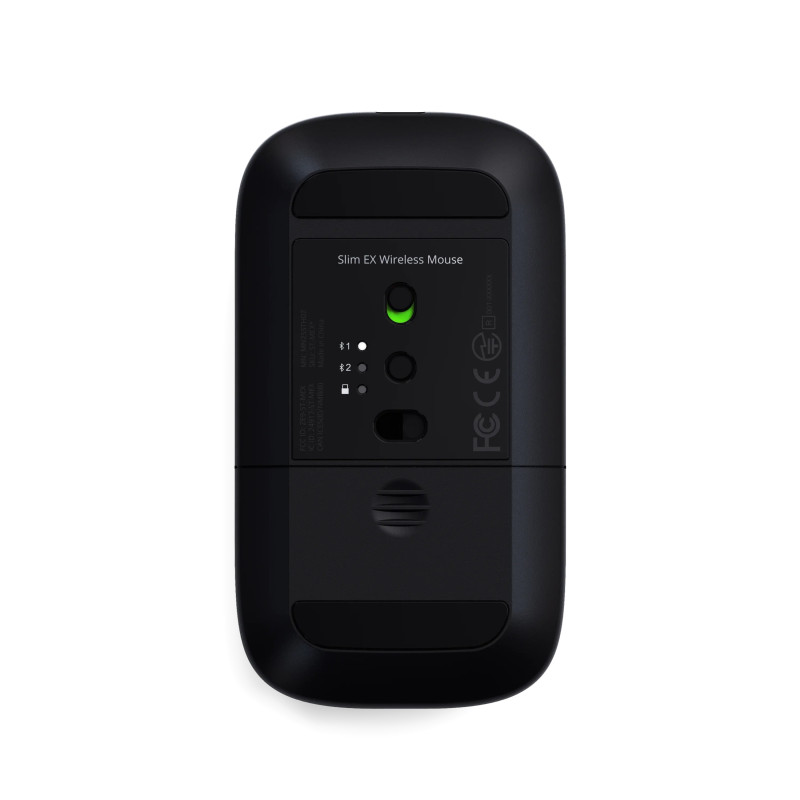 Бездротова алюмінієва миша Satechi EX: Bluetooth 5.0 + 2.4 ГГц. (Космічний сірий)