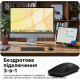 Бездротова алюмінієва миша Satechi EX: Bluetooth 5.0 + 2.4 ГГц. (Космічний сірий)