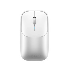 Бездротова алюмінієва миша Satechi EX: Bluetooth 5.0 + 2.4 ГГц. (Сріблястий)