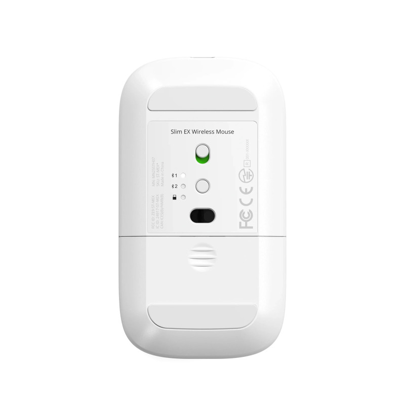 Бездротова алюмінієва миша Satechi EX: Bluetooth 5.0 + 2.4 ГГц. (Сріблястий)