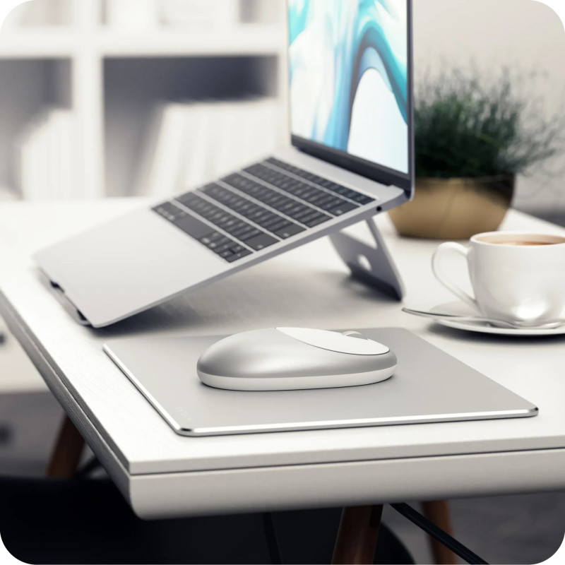 Бездротова Миша Satechi M1 Bluetooth: Алюмінієвий Корпус (Сріблястий)