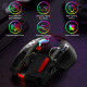 Бездротова Ігрова Миша URCHOICELTD X6 Pro (Чорна): 12000 DPI, Сенсор PixArt 3325, Джойстик. (Чорний)
