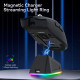Ігрова Миша Ziyou Lang X2: 22000 DPI, PixArt 3311, Магнітна Зарядна Станція, 3 Режими Підключення. (Чорний)