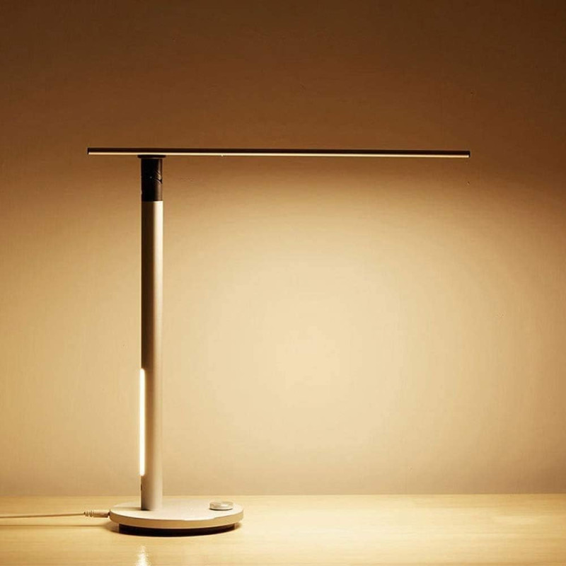 Настільна LED-лампа Lumastron Slim Arc: Розумне освітлення з механічним регулятором (Срібляста)