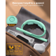 Світлодіодна лампа на шию Glocusent (1600 mAh, 3 кольори, 5 рівнів яскравості). Зелений