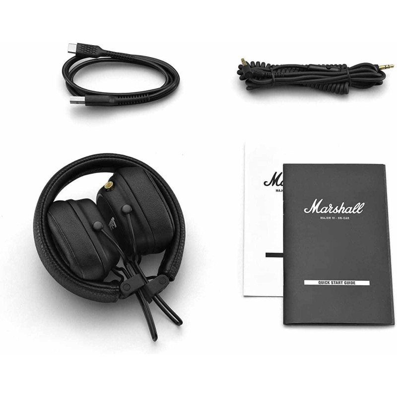 Навушники Marshall Major IV Bluetooth. (Чорний)