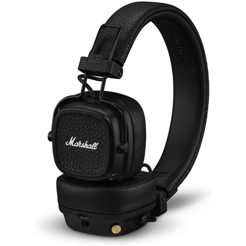Бездротові Bluetooth Навушники Marshall Major V: До 100 Годин Легендарного Звуку. (Чорний)
