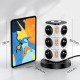 Мережевий подовжувач-башта Acodot на 12 розеток (3 м, 2xUSB-A, 1xUSB-C, Захист від перенапруги) Білий