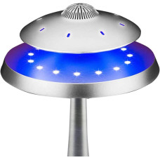 Левітуюча Bluetooth Колонка Langtu UFO: Нічник та Антигравітаційний Динамік (Сріблястий)