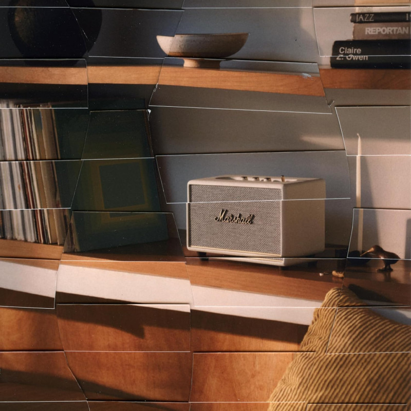 Бездротова Колонка Marshall Acton III: Потужний Звук для Дому, Bluetooth. (Кремовий)