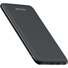 Повербанк Charmast 26800mAh (99Wh): Портативна зарядна станція, 4 виходи, дозволений у літаку. (Чорний)