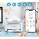 Чорно-білий лазерний принтер PANTUM P2502W Wi-Fi, Airprint, однофункціональний, 22 стор./хв. (Білий)