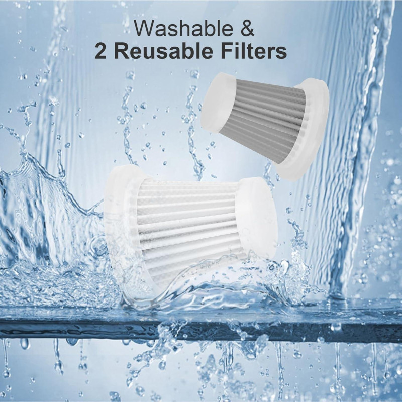 Пилосос-Повітродувка Kedifoai 4-в-1 Бездротовий для ПК: 20000 Па, 3 швидкості, 6000 мАг. (Сірий)